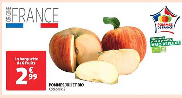 POMMES JULIET BIO