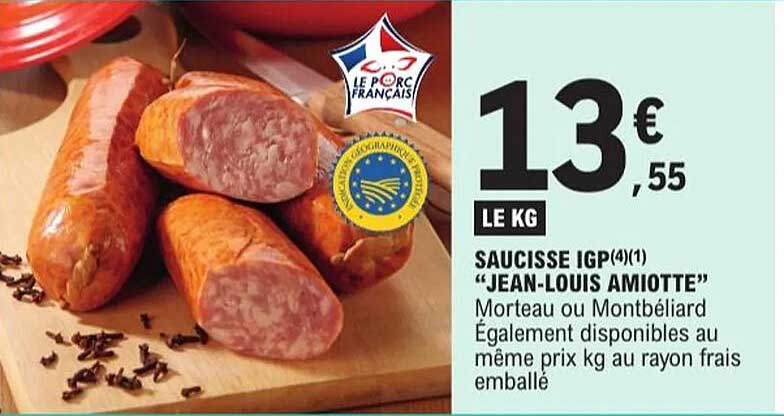 SAUCISSE IGP(4)(1) "JEAN-LOUIS AMIOTTE"