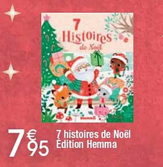 7 histoires de Noël Édition Hemma