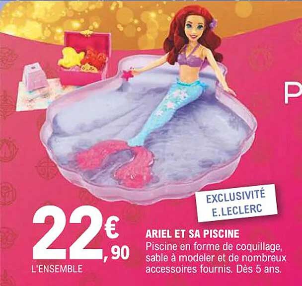 Ariel et sa piscine