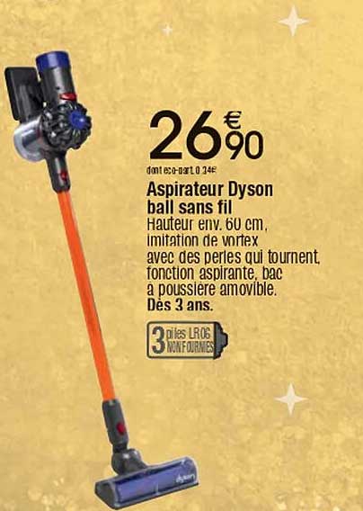 Aspirateur Dyson ball sans fil