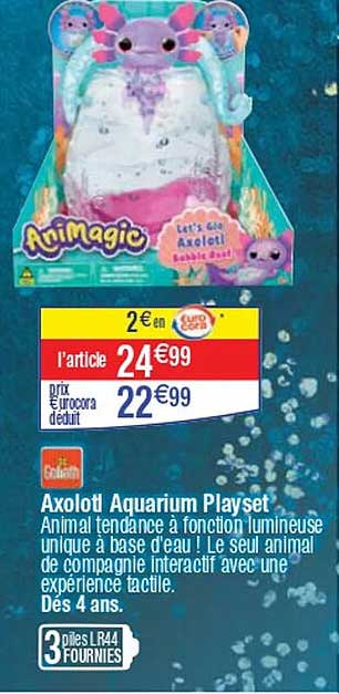 Axolotl Aquarium Playset