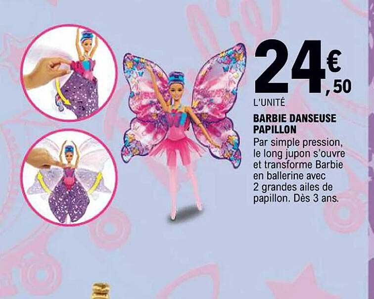 BARBIE DANSEUSE PAPILLON