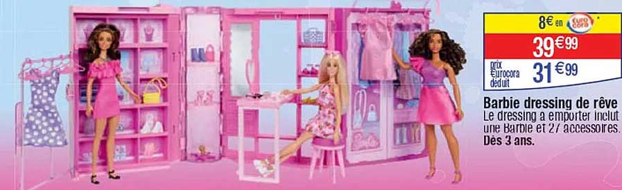 Barbie dressing de rêve