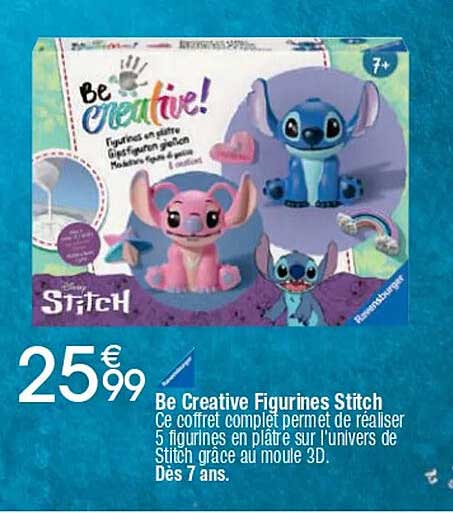 Be Creative Figurines Stitch