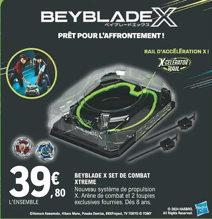 BEYBLADE X SET DE COMBAT XTREME