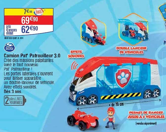 Camion Pat' Patrouilleur 3.0