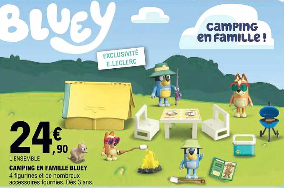 CAMPING EN FAMILLE BLUEY