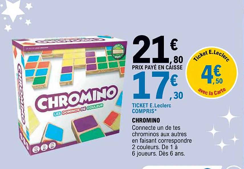 CHROMINO Les dominos de couleur