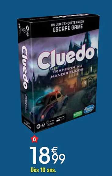 Cluedo Trahison au Manoir Tudor