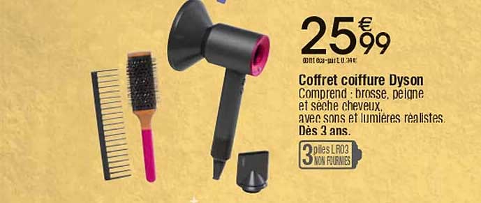 Coffret coiffure Dyson