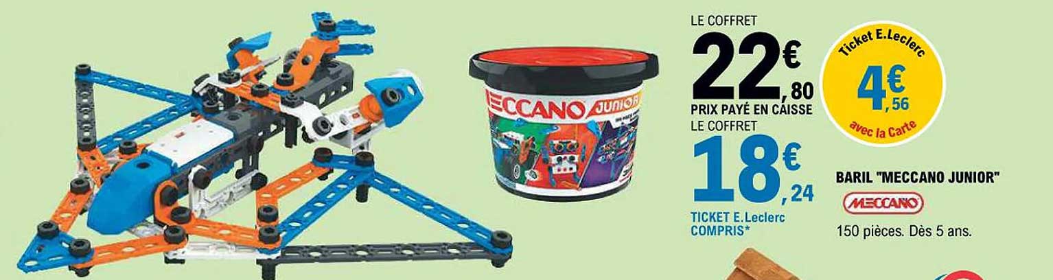 Coffret Meccano Junior