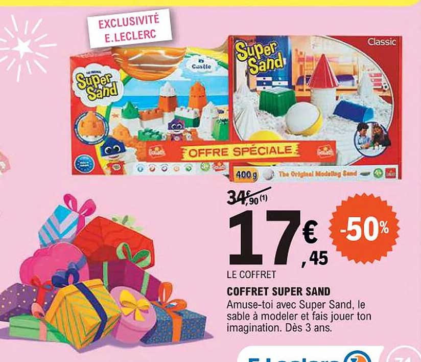 COFFRET SUPER SAND