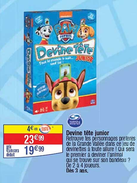 Devine tête junior