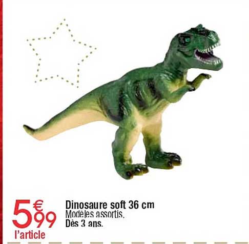 Dinosaur soft 36 cm