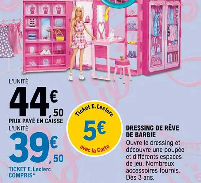 DRESSING DE RÊVE DE BARBIE