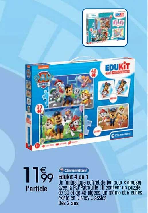 Edukit 4 en 1