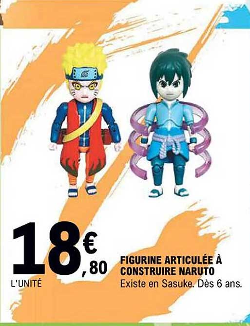 FIGURINE ARTICULÉE À CONSTRUIRE NARUTO