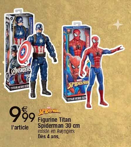 Figurine Titan Spiderman 30 cm