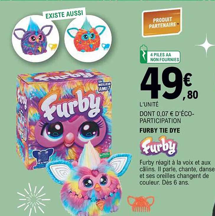 Furby Tie Dye