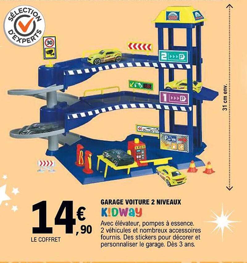 GARAGE VOITURE 2 NIVEAUX KIDWAY