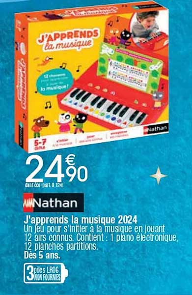 J'apprends la musique 2024