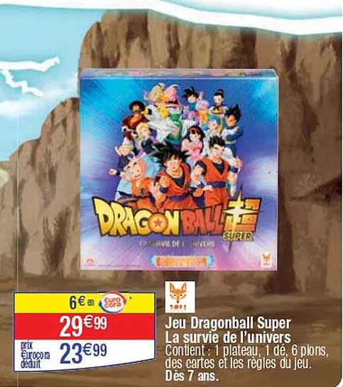 Jeu Dragonball Super  
La survie de l'univers