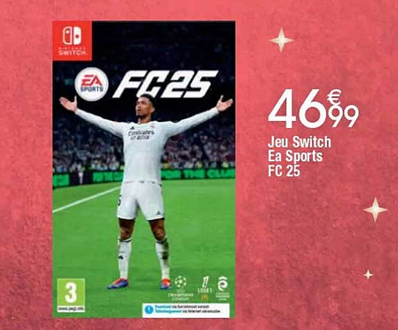 Jeu Switch Ea Sports FC 25