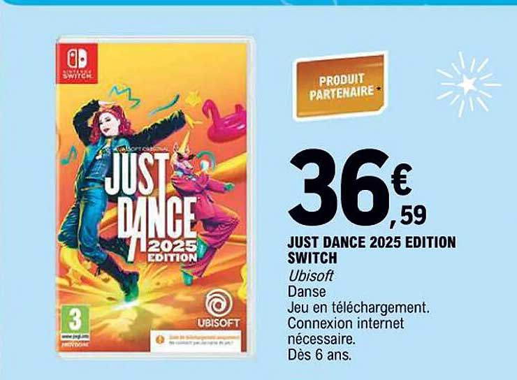 JUST DANCE 2025 EDITION SWITCH