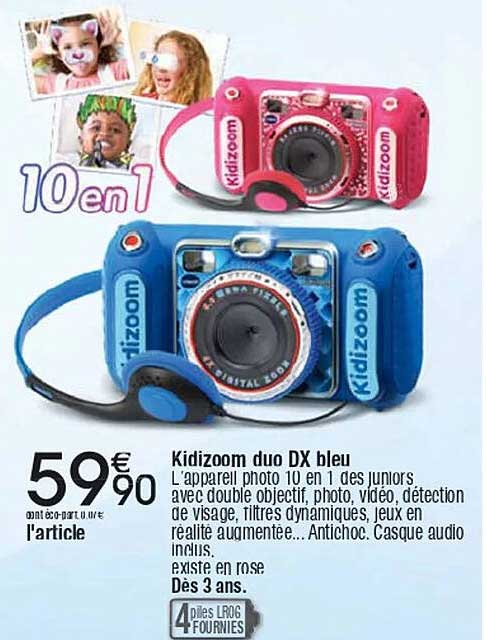 Kidizoom duo DX bleu