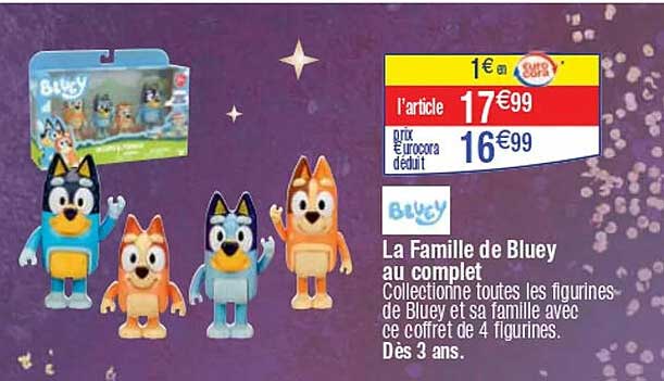 La Famille de Bluey au complet