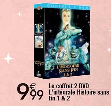 Le coffret 2 DVD L'intégrale Histoire sans fin 1 & 2