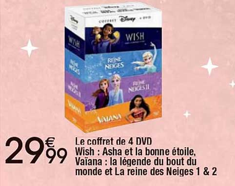 Le coffret de 4 DVD