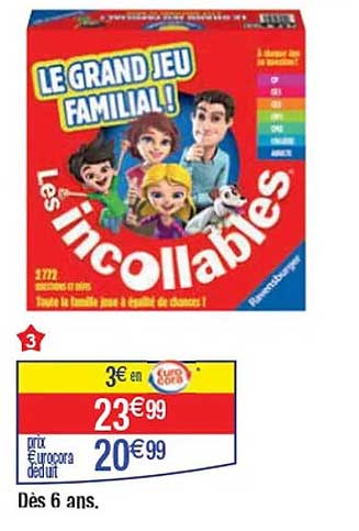 LE GRAND JEU FAMILIAL ! Les incollables