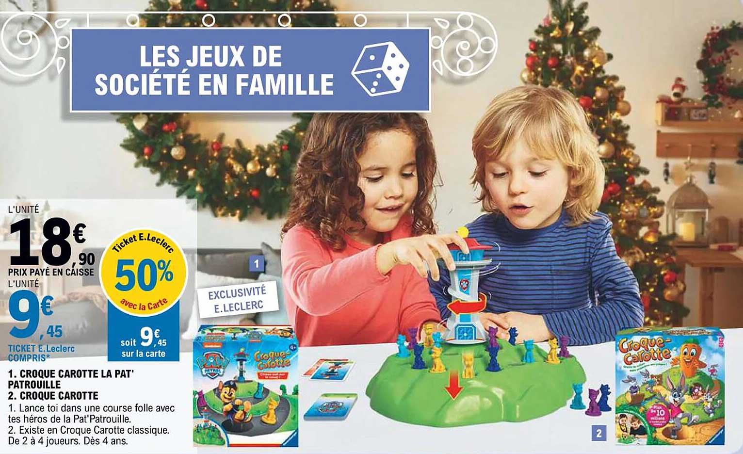 LES JEUX DE SOCIÉTÉ EN FAMILLE