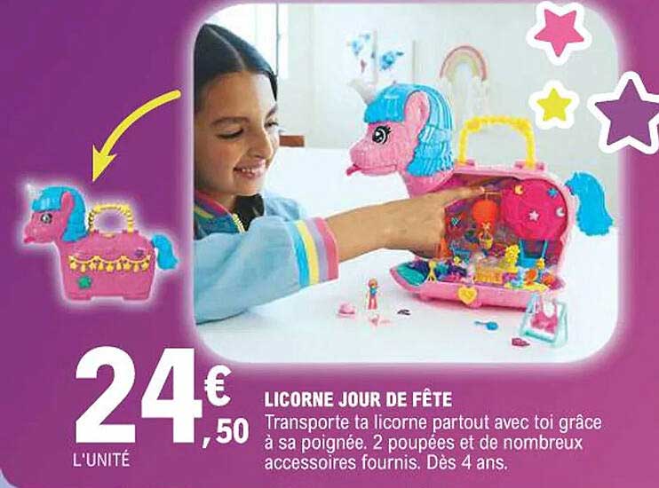 LICORNE JOUR DE FÊTE