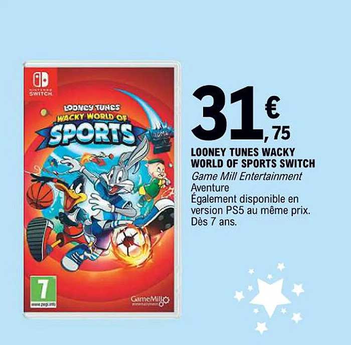 LOONEY TUNES WACKY WORLD OF SPORTS SWITCH