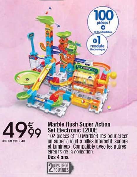 Marble Rush Super Action Set Electronic L200E