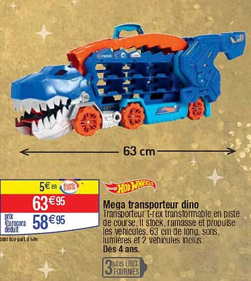 Mega transporteur dino