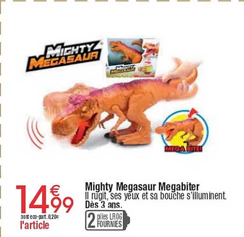 Mighty Megasaur Megabiter