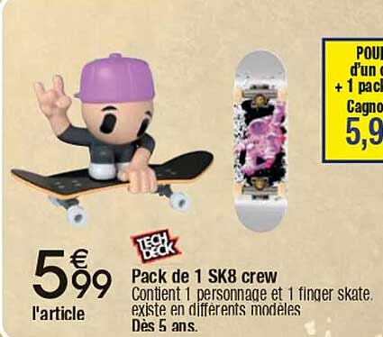 Pack de 1 SK8 crew