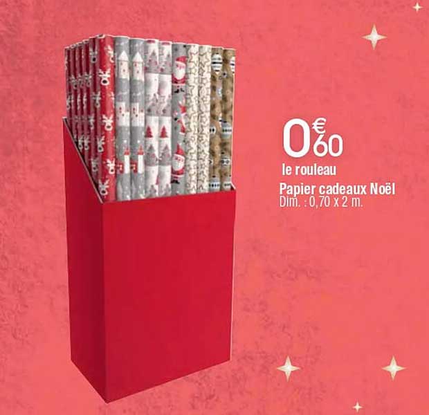 Papier cadeaux Noël