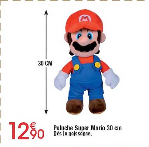 Peluche Super Mario 30 cm