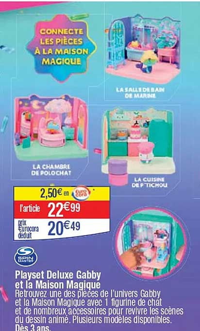 Playset Deluxe Gabby et la Maison Magique