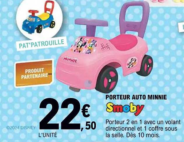 Porteur minnie smoby online