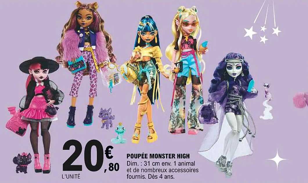 POUPÉE MONSTER HIGH