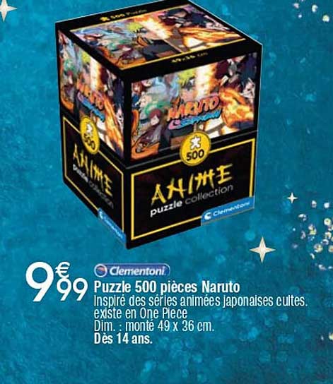 Puzzle 500 pièces Naruto