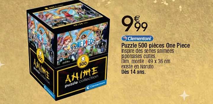 Puzzle 500 pièces One Piece