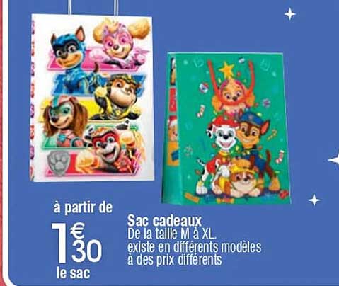 Sac cadeaux