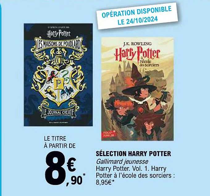 SÉLECTION HARRY POTTER